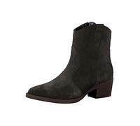 Tamaris Damen Boots mit Absatz Leder Blockabsatz; OLIVE/grün; 37 EU