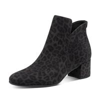 Tamaris Damen Boots Textil | 1-25354-43 - Reißverschluss, TOUCH-IT Fußbett, Blockabsatz 5 cm, ANTIslide Funktion