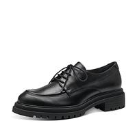 Tamaris Damen Businessschuhe, Frauen Schnürschuhe,TOUCHit-Fußbett,Schnuerschuhe,Schnuerer,straßenschuhe,Strassenschuhe,Black Leather,37 EU