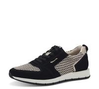 Tamaris Damen Businessschuhe, Frauen Schnürschuhe,Wechselfußbett,Comfort Lining,Halbschuhe,Slipper,Slip-ons,klassisch,Black Comb,36 EU