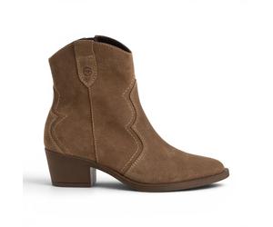 Tamaris Damen Camel Brown Wildleder Cowboy Western Knöchelstiefel - 25702-41 US 39