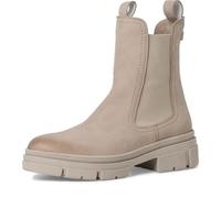 Tamaris Damen Chelsea Boots, Frauen Stiefeletten,TOUCHit-Fußbett,Bootee,Booties,halbstiefel,Kurzstiefel,uebergangsschuhe,Taupe NUBUC,42 EU