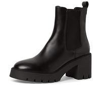 Chelseaboots TAMARIS Gr. 41, schwarz Damen Schuhe Schlupfstiefeletten mit Anziehlasche und zwei Stretcheinsätze (51849764-41)