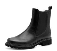Tamaris Damen Chelsea Boots – TOUCHit-Fußbett – Schwarz Größe 37