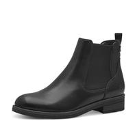 Tamaris Chelseaboots Damen Gr. 36 Schwarz Elastischer Einsatz Lederimitat TOUCHit-Fußbett