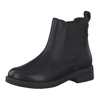 Tamaris Damen Chelsea Boots, Frauen Stiefeletten,TOUCHit-Fußbett,Schlupfstiefel,flach,Boots,Stiefel,Bootee,Booties,halbstiefel,Black,36 EU