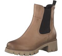 Tamaris Damen Chelsea Boots, Frauen Stiefeletten,TOUCHit-Fußbett,uebergangsschuhe,uebergangsstiefel,Schlupfstiefel,flach,Boots,NUT,39 EU