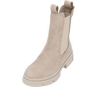 Chelseaboots TAMARIS Gr. 41, beige (taupe) Damen Schuhe Chelseaboots Schlupfboots Schlupfstiefeletten in bequemer Form (19337820-41)