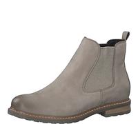 Tamaris Damen Chelsea Boots, Frauen Stiefeletten,uebergangsschuhe,uebergangsstiefel,Schlupfstiefel,flach,Boots,Stiefel,Taupe NUBUC,37 EU
