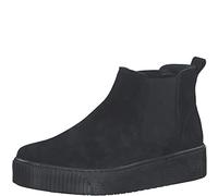 Tamaris Damen Chelsea Boots, Frauen Stiefeletten,Wechselfußbett,Comfort Lining,halbstiefel,Kurzstiefel,uebergangsschuhe,Black,37 EU
