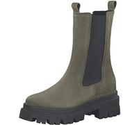 Tamaris Damen Chelsea Boots, Frauen Stiefeletten,Wechselfußbett,Comfort Lining,Kurzstiefel,uebergangsschuhe,uebergangsstiefel,Olive,38 EU