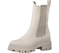Tamaris Damen Chelsea Boots, Frauen Stiefeletten,Wechselfußbett,Comfort Lining,uebergangsschuhe,uebergangsstiefel,flach,Antelope Uni,37 EU