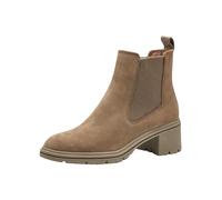 Tamaris Damen Chelsea Leder bequem; CAMEL, EU 39