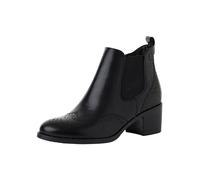 Tamaris Damen Chelsea Leder Blockabsatz
