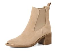 Tamaris Damen Chelsea mit Blockabsatz Leder