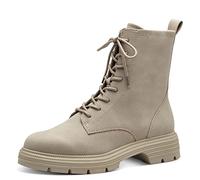Tamaris Damen Combat Boots, Frauen Stiefeletten,schnürstiefel,Stiefel,Bootee,Booties,halbstiefel,Kurzstiefel,uebergangsschuhe,Taupe,39 EU