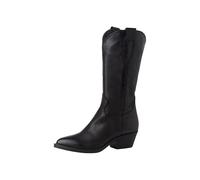 Tamaris Damen Stiefel 1-25706-43 Western Black Nubuc, Schwarz, Größe 38