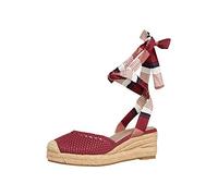 Tamaris Damen Espadrilles 1-1-29607-24 523 rot schmal Größe: 39 EU