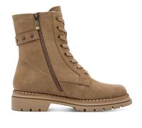 Tamaris Damen Fashion Camel Beige Leder Schnürstiefeletten mit Reißverschluss EU 38