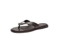Tamaris Damen Flat Mules Synthetik, braun, 41 EU