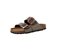 Tamaris Damen-Pantolette Fußbett flach grau Größe 40