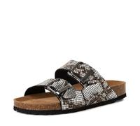 Tamaris Damenschuhe Klassische Pantoletten BLACK/SNAKE BLACK/SNAKE - Gr. - 40