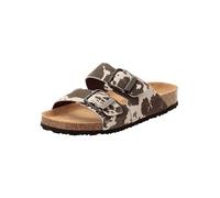 Tamaris Damen Fußbett Pantolette Leder flach, weiß, 39 EU