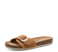 Tamaris Damen Fußbett Pantolette mit Trichterabsatz, braun, 40 EU