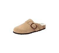Tamaris Damen Fußbettpantolette beige (Taupe), 41