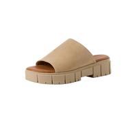 Tamaris Damen Heeled Mules Leder, braun, 37 EU