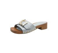 Tamaris Damenschuhe Clogs Blau Größe 39