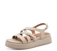 Tamaris Damenschuhe Riemchensandalen IVORY IVORY - Gr. - 37