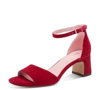 Tamaris Da.-Sandalette für Damen, rot, Größe 39 EU