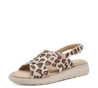 Tamaris Damen Heeled Sandals Synthetik, braun, 36 EU