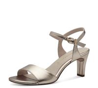 Tamaris Damen-Sandalette 28008-42 Stilettoabsatz Light Gold Größe 36