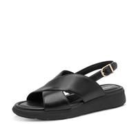 Tamaris Damen Heeled Sandals Synthetik, schwarz, 36 EU