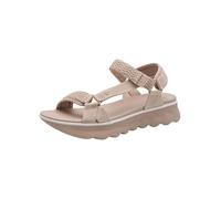 Trekkingsandale TAMARIS, Damen, Gr. 37, taupe, Textil, unifarben, Schuhe, Plateau, Sandalette, Riemchensandale in veganer Verarbeitung (24101149-37) taupe