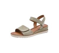 Tamaris Damen Heeled Sandals Textil, grün, 38 EU