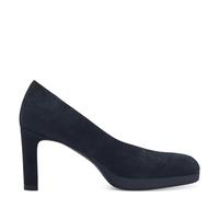 Tamaris Plateau Pumps blau Velour 1-22454-42 - Größe 40