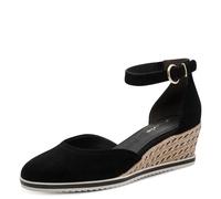 Tamaris Keilsandalette, schwarz, 37 BLACK
