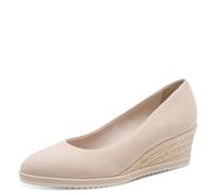 Tamaris Damen Keilpumps, Frauen Pumps,TOUCHit-Fußbett,stoeckelschuhe,Ausgehschuhe,Abendschuhe,Court Shoes,stöckelschuhe,wortmann,Nude,39 EU