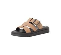 Tamaris Da.-Pantolette für Damen, beige, Größe 42 EU