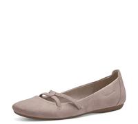 Tamaris Damen Klassische Ballerinas, Frauen Ballerinas,Amazon,Leder,Weiss,Rose,Touch-it,beige,Lack,rot,rosa,atmungs-aktiv,bequem,Rose,42 EU