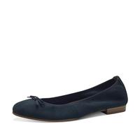 Tamaris Damen Klassische Ballerinas, Frauen Flats,Abendschuhe,Slip-ons,Freizeitschuhe,sportlich,Ballerinen,Pumps,Halbschuhe,flach,Navy,36 EU