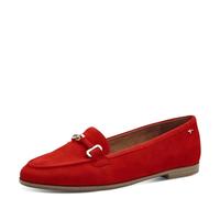 Tamaris Damen Klassische Ballerinas, Frauen Flats,Comfort Lining,TOUCHit-Fußbett,Slip-ons,klassisch elegant,Ballerinen,RED,37 EU