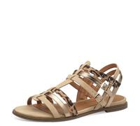 Tamaris Damen Klassische Ballerinas, Frauen Flats,Comfort Lining,TOUCHit-Fußbett,Slip-ons,klassisch elegant,Ballerinen,Leopard Comb,39 EU
