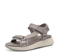 Tamaris Damen Klassische Ballerinas, Frauen Flats,Comfort Lining,TOUCHit-Fußbett,Slip-ons,klassisch elegant,Ballerinen,Grey,38 EU