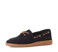 Tamaris Damen Klassische Ballerinas, Frauen Flats,Comfort Lining,TOUCHit-Fußbett,Slip-ons,klassisch elegant,Ballerinen,Navy,38 EU