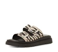 Tamaris Damen Klassische Ballerinas, Frauen Flats,Comfort Lining,TOUCHit-Fußbett,Slip-ons,klassisch elegant,Ballerinen,Zebra,39 EU