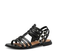 Tamaris Damen Klassische Ballerinas, Frauen Flats,Comfort Lining,TOUCHit-Fußbett,Slip-ons,klassisch elegant,Ballerinen,Black,37 EU